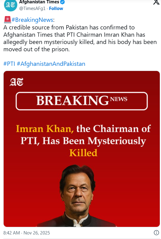 İmran Xan generalın sifarişi əsasında öldürülüb? -FOTOLAR